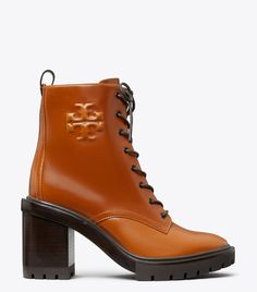 Double T Lug Ankle Boot: Women's Designer Ankle Boots | Tory Burch Designer Ankle Boots, Footwear Design Women, The Double, Fall Shoes, Old Money, Designing Women, Designer Shoes, Tory Burch, Ankle Boot