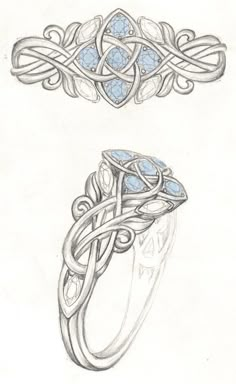 Engagement Ring Drawing Sketch, Jewel Art Drawing, Anime Rings Drawing, Gold Jewelry Drawing, Anime Jewelry Drawing, Jewellery Sketches Illustration, Jewels Drawing, Diy Engagement Ring, Accessories Design Sketch