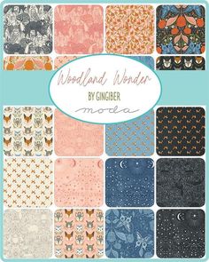 the cover of wonderland wonder by gingermoola, featuring many different patterns and colors