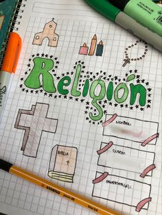 Aesthetic Lettering, Lettering Letters, Bullet Journal School, Avatar World, Bullet Journal Writing, Religious Education, World Religions, Title Page, School Hacks