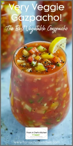 very veggie gazpacho is the best vegetable guacamole