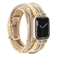 PRICES MAY VARY. Compatible with All Apple Watch Models – RECONMO apple watch band 38mm 40mm 41mm is compatible with the 2023 newest apple watch series 9, apple watch series SE, apple watch ultra, apple watch series 8 and all other models such as apple watch series 7, apple watch series 6/5/4, apple watch series 3/2/1. Special Bohemian design makes your apple watch elegant for any occasions. Easily to Adjust – Suitable for 5.4-6.3 inch wrists. Like the traditional strap has multiple holes fit ve Series 7 Apple Watch, Apple Watch Bands Women, New Apple Watch, Apple Watch Models, Watch Ultra, Apple Watch Series 3, 38mm Apple Watch Band, Bohemian Design, Apple Watch Band