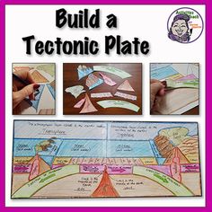 an image of a book with the title build a tectonic plate