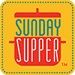 the sunday supper logo is shown here