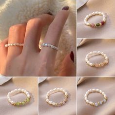 Origin: Mainland ChinaCN: ZhejiangMaterial: MetalGender: WomenCompatibility: All CompatibleItem Type: RingsModel Number: RI21Y0165Style: TRENDYRings Type: Wedding BandsShape\pattern: RoundFine or Fashion: FashionOccasion: PartyStyles: Simple, KpopColor: As picture shownSize: AdjustableGender: Women, GirlfriendOccasion: Party, Gift, Daily LifeDropshipping: Accept dropshippingPackaging: OPP قلادات متدلية, Anting Manik, Diy Beaded Rings, Chain Rings, Bead Charms Diy, Diy Bracelet Designs, Beads Bracelet Design, Handmade Jewelry Tutorials, Handmade Wire Jewelry