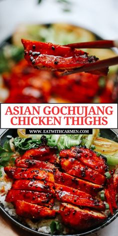 Savor the bold flavors of Gochujang Chicken Thighs Air Fryer! Perfect for those who love spicy Korean chicken, this dish brings a kick to your asian chicken recipes collection. Enjoy tender asian chicken thighs with a delightful gochujang recipe that's both delicious and simple. This gochujang recipe chicken is a fantastic addition to your low carb recipes and korean grilled chicken favorites. Whether you're a fan of korean bbq chicken or just love spicy Korean cuisine, this dish is a must-try! Gochujang Fish Recipe, Low Carb Korean Recipes, Gochujang Chicken Thighs, Korean Bbq Recipes, Gochujang Recipe Chicken, Korean Chicken Recipe, Chicken Thighs In Air Fryer, Gochujang Recipes, Pizza And Coffee