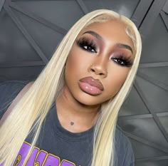 Affordable Lace Front Wigs, Birthday Makeup, Dope Makeup, Favorite Makeup Products, Makeup Eye Looks, Makeup On Fleek