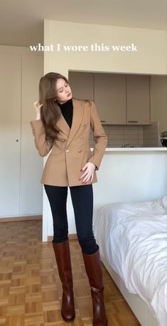 Rich Outfits, Outfit Ideas For School, Outfit Ideas Winter, Outfits For School, Classy Winter Outfits, Winter Outfit Ideas, Stil Elegant, Ideas Outfit, Classy Work Outfits