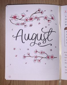 August Month Journal Ideas, August Bullet Journal Cover Ideas, August Bujo, 2023 Bujo, August Bullet Journal Cover, 2025 Journal, August Bullet Journal, 2024 Bujo, Bujo Journaling