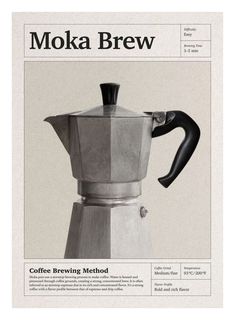 the cover of moka brew coffee brewing method