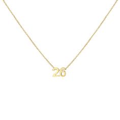 PRICES MAY VARY. Cute Number Necklace - Gold Number 26 necklace is designed for you and your lovely lover. Each number is unique to different people. It can represent the month of birth, age, anniversary, lucky number... Even just because you like it. The best gift for your Mom, best friend. Stainless Steel Necklace - Made of 18k gold plated stainless steel, skin touch is not allergic, nickel free, lead free, and hypoallergenic. The high quality chain and dainty number pendant are very simple bu Gold Charm Necklaces With Clavicle Chain For Birthday, Gold Name Necklace With Clavicle Chain For Birthday, Yellow Gold Charm Necklace For Birthday And Valentine's Day, Pendant Choker Necklace, Good Birthday Presents, Number Necklace, Pendant Choker, Gold Number, Lucky Number