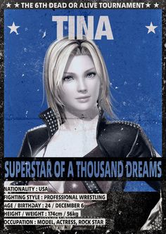 an advertisement for a concert with a woman in leather jacket and stars on the background