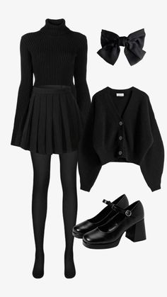 Hogwarts Outfits Aesthetic, Mode Inspo, Goth Outfits, Alternative Outfits, Really Cute Outfits, Edgy Outfits, Casual Style Outfits, Mode Inspiration, Lookbook Outfits