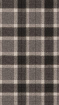 a black and white plaid pattern on fabric