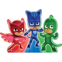 the pj masks are all different colors