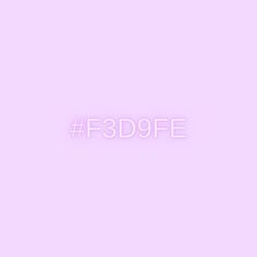 the word f - d9fe is displayed in white on a light pink background