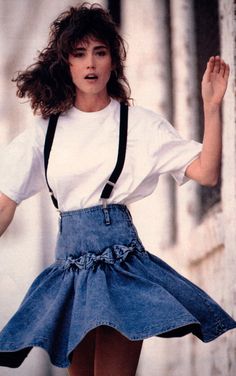 Jordache, The New York Times Magazine/Fashions of the Times, August 20, 1989. 80s Fashion Party, 1980s Outfits, 80s Party Outfits, 일본 패션