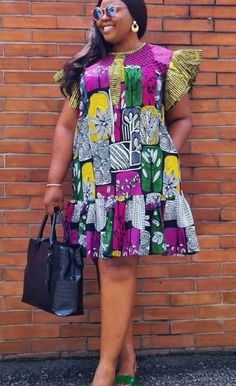 Ankara Short Gown Styles, African Fabric Dress, Dresses African, African Print Dress Ankara, Short African Dresses, Best African Dresses, African Fashion Skirts, Afrikaanse Mode, Short Dress Styles