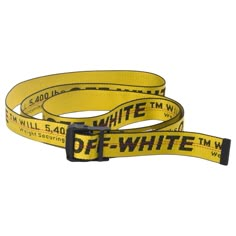 Check out the OFF-WHITE Industrial Belt (SS19) Yellow/Black available on StockX Off White Industrial Belt, Off White Belt, White Industrial, Yellow Belt, Luxury Belts, Off White Mens, Designer Belt, White Accessories, White Belt