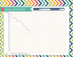 Weight Loss Progress Chart Printable Download | Thanks for pinning my printables! Visit me at freshpaperie.com to sign up for my newsletter and receive FREE printables in your inbox regularly. Progress Chart, Gym Planner, Weight Charts, Menu Planner, Printable Chart, Fitness Planner, Food Diary, Log