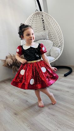 Inspired by Minnie Mouse, this beautiful Minnie Mause costume is made of premium quality sequin fabric for your girls. Soft fabric is used for the lining not to irritate their skin. Crystal tulle is used under the skirt. NOTE: If you do not have the size you want in the options, please send a message, I can make it special for you. It is handmade and you can customize it according to your own size. You can have a perfect dress for your daughter by giving a special size. Required body measurement Red Sequined Dress For Formal Events, Fitted Sequin Princess Dress For Christmas, Red Sequined Dress For Costume Party, Red Princess Dress For Dress-up Party Season, Red Sequined Dresses For Dress-up, Princess Style Polka Dot Party Dress, Girls Minnie Mouse Costume, Princess Minnie Mouse Party Dress, Red Sequined Dress-up Dresses