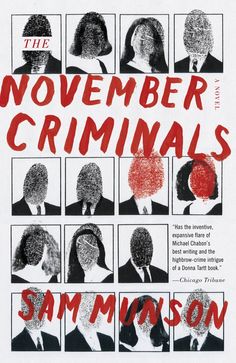 the november criminals by sammoson is shown in red and black