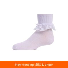 in stock Cute Elastic Spring Socks, Cute Elastic Socks For Spring, Cute Non-slip Socks For Spring, Spring Elastic Footless Socks, Double Dare, Classic Girl, Mesh Laundry Bags, Floral Lace, Anklets