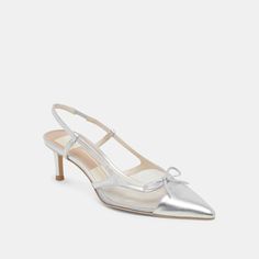 KANDI HEELS SILVER MESH – Dolce Vita Heels Silver, Silver Heels, Kitten Heel, Sophisticated Style, Date Night, Kitten Heels, Heel Height, Mesh, Heels