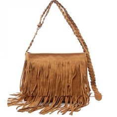 Suede Tassel Shoulder Bag Messenger Bag on Luulla Fringe Handbags, Moon Decor, Suede Handbags, Suede Tassel, Fashion Boho, Types Of Bag, Boho Women, Fashion 2017, Faux Suede