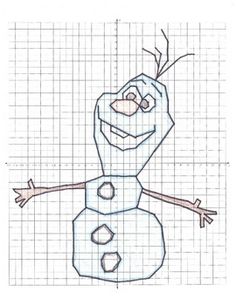 a drawing of a cartoon character from frozen world