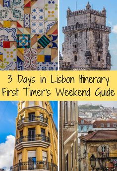 the three days in lisbon library first timer's weekend guide