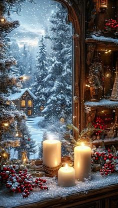 Štědrý Den, Beautiful Christmas Scenes, Merry Christmas Wallpaper, Christmas Scenery, Merry Bright Christmas, Christmas Phone Wallpaper, Christmas Themes Decorations, Christmas Drawing, Christmas Scenes