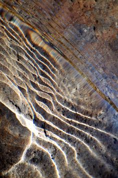 an image of water ripples on the ground