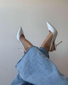 Clear Heels Outfit Classy, Heels Aesthetic