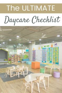 the ultimate day care checklist for kids