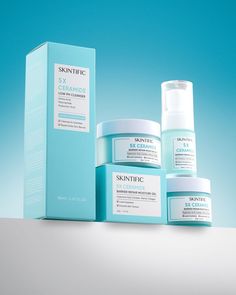 Blue Skincare Photography, Moisturizer Packaging Design, Skincare Commercial, Best Seller Design, Derma Cosmetics, Commercial Product Photography, Hotel Toiletries, Skin Facts, Product Visualization