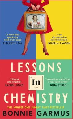 the cover of lessons in chemistry by bonnie garmus