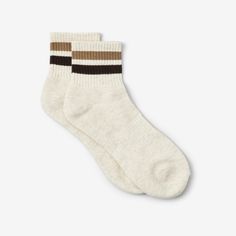 A timeless striped design meets modern-day functionality, ensuring every step you take is cushioned by the fully padded terry sole. Whether it's a day at the office or a leisurely stroll, these socks guarantee a snug fit, unmatched comfort, and a healthy dose of classic aesthetics..View Striped Quarter Crew Sock by Line of Trade on our site for more info. - The Bespoke Post store has the greatest gear from the world's best small brands. Free exchanges, easy returns and no commitments. Early Black Friday, Bespoke Post, Crew Sock, Huge Sale, Every Step You Take, Striped Socks, Black Friday Deals, Holiday Gift Guide, Stripes Design