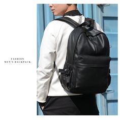 Fashion Men Backpack – Gleoni Cheap Backpacks, Leather Backpacks, Black Backpack, Travel Backpack, Wholesale Fashion, Sling Backpack