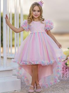 Mia Belle Girls Boutique Best Sellers – Page 5 Pastel Unicorn Party, Pastel Party Outfit, Tutu Dresses For Kids, Birthday Dresses For Girls, Rainbow Dress Girl, Vestidos Color Pastel, Party Dress For Kids, Kids Birthday Dresses, Kids Party Dress