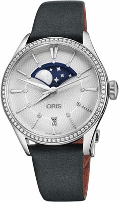 Oris Artelier Grande Lune, Date Diamonds 76377234951LS Item #: 76377234951LS