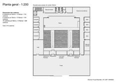 the floor plan for an auditorium