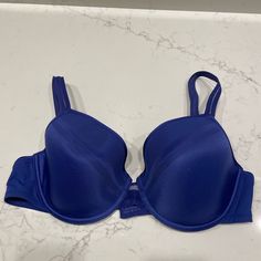 Never Worn Before! Only Tried On. Let Me Know If You Have Any Questions. Blue Underwire Bra With Medium Bust Support, Elegant Fitted Blue Bra, Fitted Blue Bra With Medium Bust Support, Elegant Stretch Blue Bra, Elegant Blue Stretch Bra, Elegant Blue Seamless Bra, Blue Stretch Bra With Medium Bust Support, Blue Bra With Medium Bust Support And Stretch, Blue Push-up Bra With Lined Body