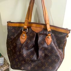 Used Louis Vitton Pm Monogram, Louis Vuitton Brown, Louis Vuitton Accessories, Palermo, Louis Vuitton, Monogram, Purse, Women Accessories, Women Shopping