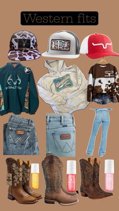 Cowgirls Outfits, Western Hairstyles, 8th Grade Outfits, Jeans Closet, Cute Fits For School