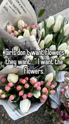 #whisper #girlhood #boyfriend #flowers Boyfriend Flowers, Culture Magazine, Garden Journal, The Secret Garden, Beautiful Bouquet Of Flowers