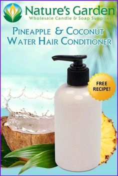 Beauty is about owning your story and being unapologetically yourself. #BeautyTips #skincare #haircare #BeautySecrets Pineapple Coconut Water, Hair Conditioner Recipe, Deep Hair Conditioner, Conditioner Recipe, Water Hair, Coconut Hair, Homemade Shampoo, Hair Care Recipes, Soap Ideas