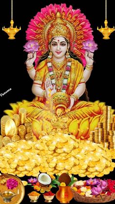 Lakshmi Mata Photo, Lakshmi Mata Hd Wallpaper, Laxmi Goddess Wallpapers Full Hd, Lakshmi Kubera Hd Photos, Lakshmi Mata, Lakshmi Photos, Saraswati Photo, Devi Images Hd, Lucky Wallpaper