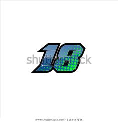 Racing Number Start Racing Number Sport Stock Vector (Royalty Free) 1154447146