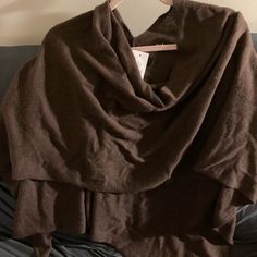 Chocolate Brown Cashmere Shawl. Asymmetrical With Just One Opening. New With Tags Brown Shawl, Cashmere Shawl, Chocolate Brown, Diving, Shawl, Cashmere, Sweaters For Women, Womens Sizes, Tags